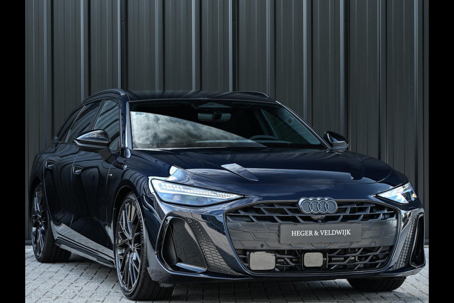 Audi A6 Avant 2.0 e-hybrid quattro S edition Competition | 5 jr Garantie | Panoramadak | B&O | Stoelventilatie en Massage | 360 Camera | Luchtvering | Ambiance Interieur | Achterasbesturing | Carbon Inleg | Head-Up | S-Seats | Passagiers Display |