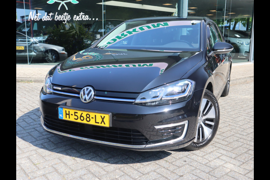 Volkswagen e-Golf E-DITION Navi / Climate / Pdc / Elekramen / Adap-Cruise / App-connect / SOH 89.64% /  Voldoende Apk /