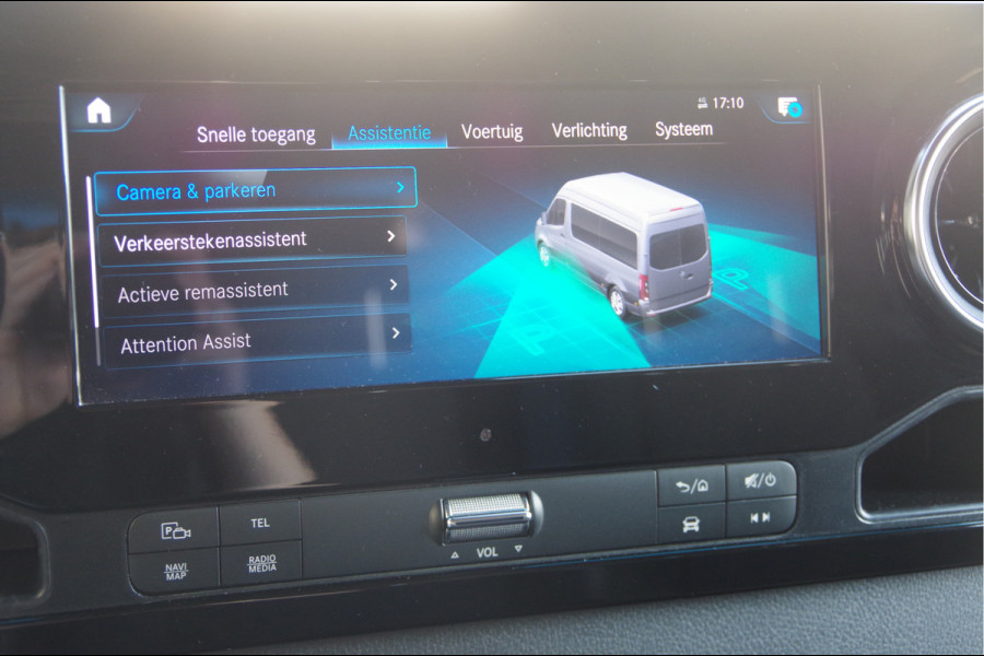 Mercedes-Benz Sprinter 317 1.9 CDI L2H2 3-ZITS, AUT. LED, 3.5T TREKHAAK, MBUX 10'', ADAPT. CRUISE, CAMERA, NAVI, CLIMA, STANDKACHEL