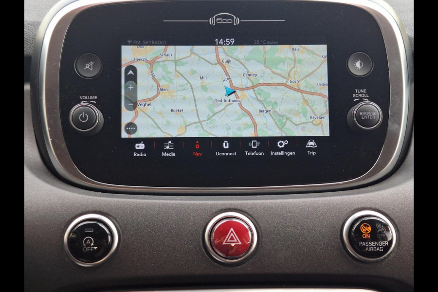 Fiat 500X 1.3 FireFly Turbo 150 Sport Automaat | Pano Dak Elektr | Navi | Climate | CC | Camera |