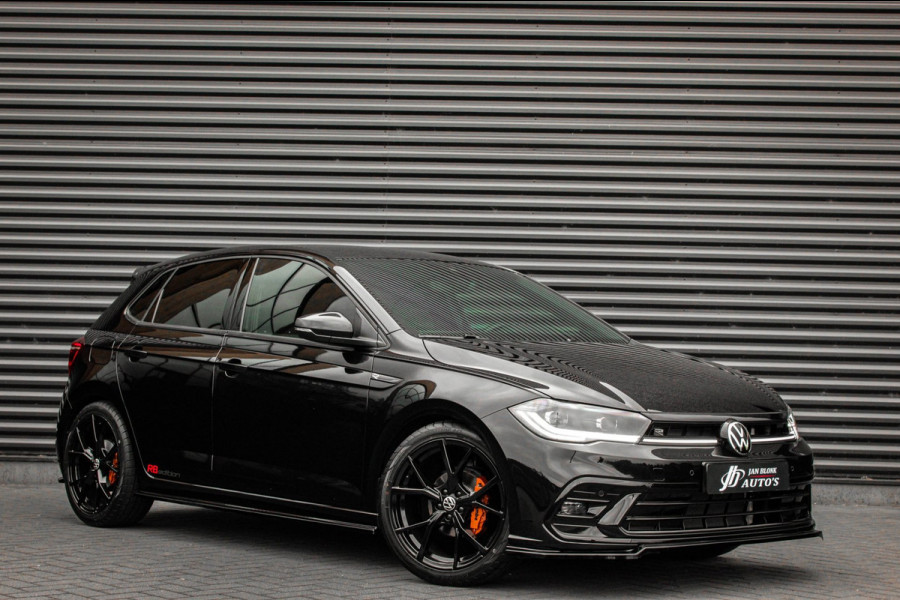 Volkswagen Polo 1.0 TSI R-Line OPTIONS / FULL BLACK / VERLAGINGSVEREN / APPLE CARPLAY / LED KOPLAMPEN / DIGITAL DASCH /MAXTON PACK