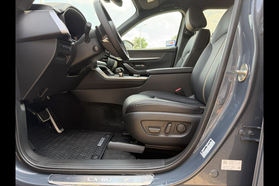 Mazda CX-60 2.5 e-SkyActiv PHEV Homura Business Edition | 360 Camera | Leer | Adaptieve Cruise | Diverse accessoires |