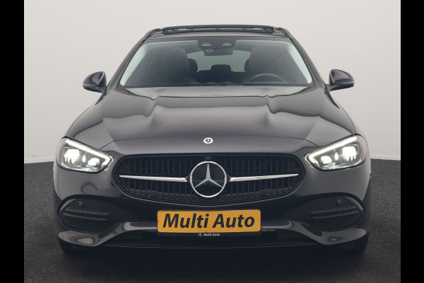 Mercedes-Benz C-Klasse Estate 300 e Avantgarde 313pk Dealer O.H | Trekhaak Af Fabriek | Panodak | Adaptive Cruise | 360 Camera | Digital LED | Lederen Sportstoelen Memory & Ventilatie | Keyless | Apple Carplay | Stoelverwarming | Pilot Assist | Stuurverwarming | Virtual | Sfeerverlichting | Navigatie | DAB | 18"L.M | Plug In Hybrid |
