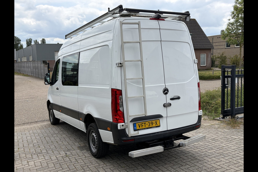 Mercedes-Benz Sprinter 316 2.2 CDI 120KW Euro6 L2H2 RWD DC Dubbele Cabine ✓ Bott inrichting ✓ imperiaal ✓ trekhaak