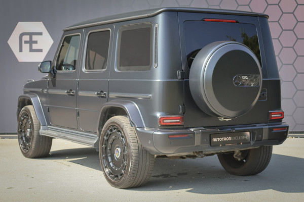 Mercedes-Benz G-Klasse 580 EQ | G63 PAKKET | MANUFAKTUR | SUPERIOR LINE | AMG LINE | COMFORT PAKKET | MASSAGE | VOSSEN VELGEN | ADAPTIVE CRUISE | MATZWART | STOELVERKOELING/VERWARMING/MASSAGE | STUURVERWARMING | BTW-AUTO