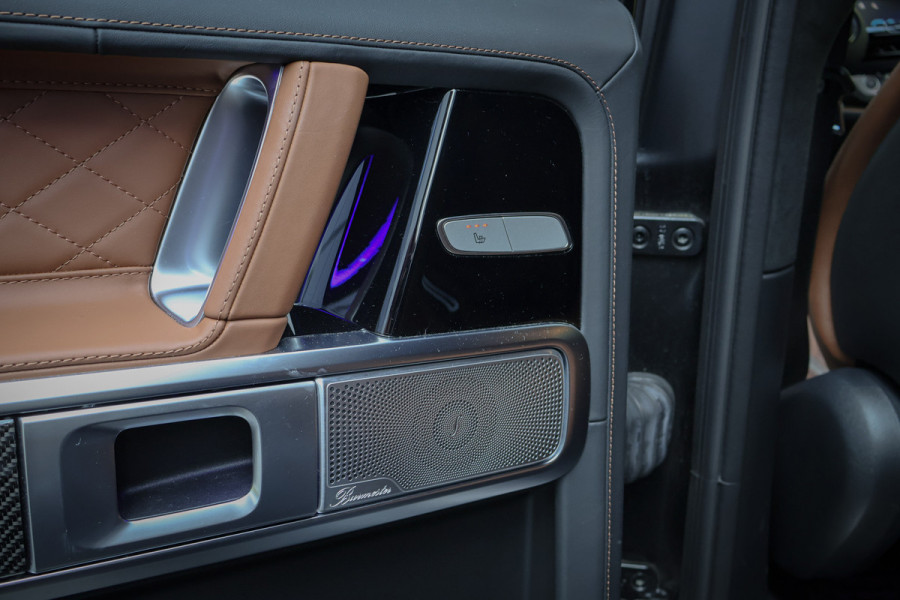 Mercedes-Benz G-Klasse 580 EQ | G63 PAKKET | MANUFAKTUR | SUPERIOR LINE | AMG LINE | COMFORT PAKKET | MASSAGE | VOSSEN VELGEN | ADAPTIVE CRUISE | MATZWART | STOELVERKOELING/VERWARMING/MASSAGE | STUURVERWARMING | BTW-AUTO