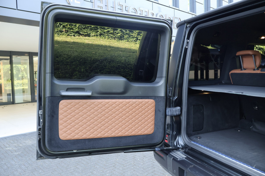 Mercedes-Benz G-Klasse 580 EQ | G63 PAKKET | MANUFAKTUR | SUPERIOR LINE | AMG LINE | COMFORT PAKKET | MASSAGE | VOSSEN VELGEN | ADAPTIVE CRUISE | MATZWART | STOELVERKOELING/VERWARMING/MASSAGE | STUURVERWARMING | BTW-AUTO