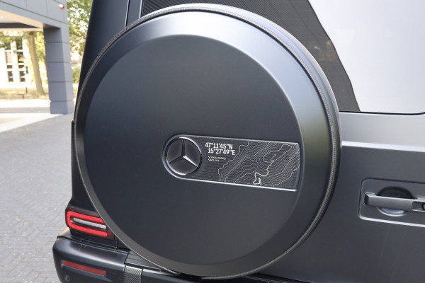 Mercedes-Benz G-Klasse 580 EQ | G63 PAKKET | MANUFAKTUR | SUPERIOR LINE | AMG LINE | COMFORT PAKKET | MASSAGE | VOSSEN VELGEN | ADAPTIVE CRUISE | MATZWART | STOELVERKOELING/VERWARMING/MASSAGE | STUURVERWARMING | BTW-AUTO