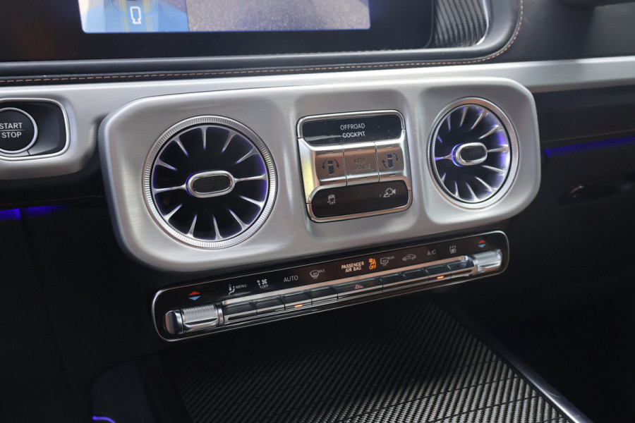 Mercedes-Benz G-Klasse 580 EQ | G63 PAKKET | MANUFAKTUR | SUPERIOR LINE | AMG LINE | COMFORT PAKKET | MASSAGE | VOSSEN VELGEN | ADAPTIVE CRUISE | MATZWART | STOELVERKOELING/VERWARMING/MASSAGE | STUURVERWARMING | BTW-AUTO