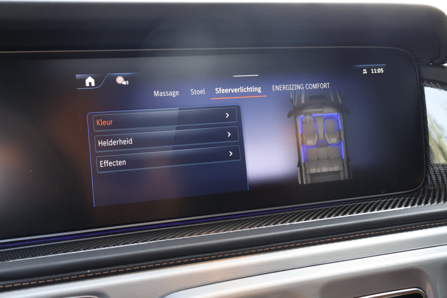 Mercedes-Benz G-Klasse 580 EQ | G63 PAKKET | MANUFAKTUR | SUPERIOR LINE | AMG LINE | COMFORT PAKKET | MASSAGE | VOSSEN VELGEN | ADAPTIVE CRUISE | MATZWART | STOELVERKOELING/VERWARMING/MASSAGE | STUURVERWARMING | BTW-AUTO