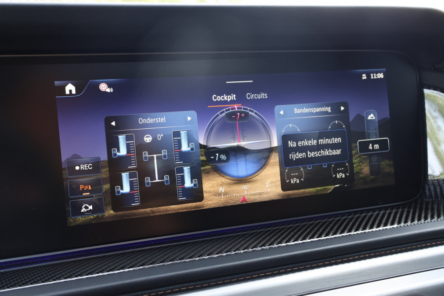 Mercedes-Benz G-Klasse 580 EQ | G63 PAKKET | MANUFAKTUR | SUPERIOR LINE | AMG LINE | COMFORT PAKKET | MASSAGE | VOSSEN VELGEN | ADAPTIVE CRUISE | MATZWART | STOELVERKOELING/VERWARMING/MASSAGE | STUURVERWARMING | BTW-AUTO