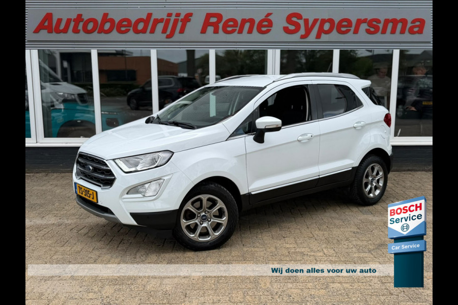 Ford EcoSport 1.0 EcoBoost Titanium Ultimate | Apple Carplay | Trekhaak | Stuur & stoelverwarming | Sfeerverlichting