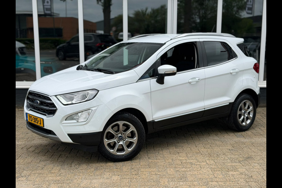 Ford EcoSport 1.0 EcoBoost Titanium Ultimate | Apple Carplay | Trekhaak | Stuur & stoelverwarming | Sfeerverlichting