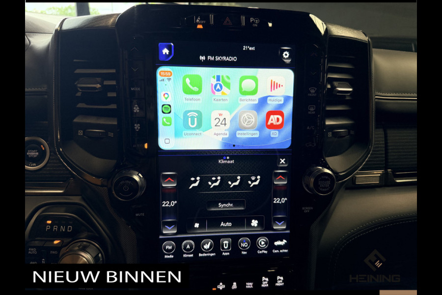 Dodge Ram 1500 5.7 V8 4x4 Crew Cab Limited Night. 22 inch. HUD. Luchtvering. Alle opties.