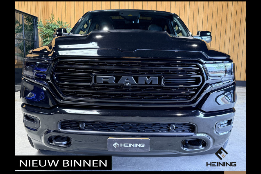 Dodge Ram 1500 5.7 V8 4x4 Crew Cab Limited Night. 22 inch. HUD. Luchtvering. Alle opties.