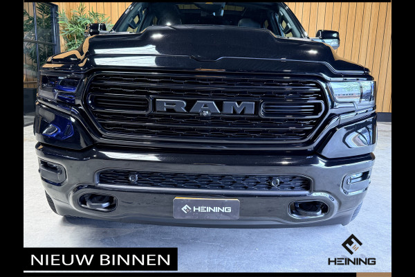 Dodge Ram 1500 5.7 V8 4x4 Crew Cab Limited Night. 22 inch. HUD. Luchtvering. Alle opties.