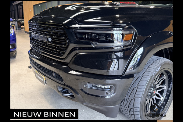 Dodge Ram 1500 5.7 V8 4x4 Crew Cab Limited Night. 22 inch. HUD. Luchtvering. Alle opties.