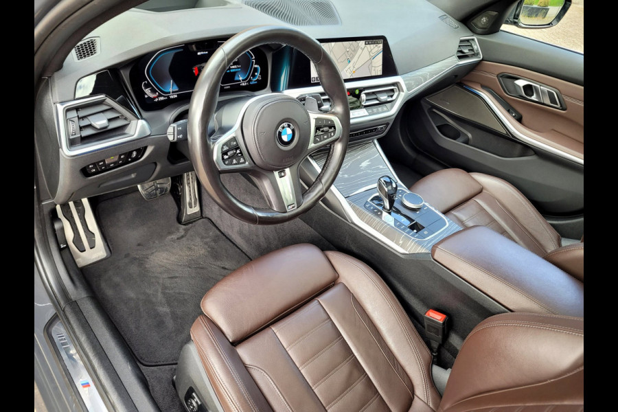 BMW 3 Serie 330E XDRIVE M-sport Pano FULL! (Dravit Grau) - Dealer onderhouden, 2e eig.