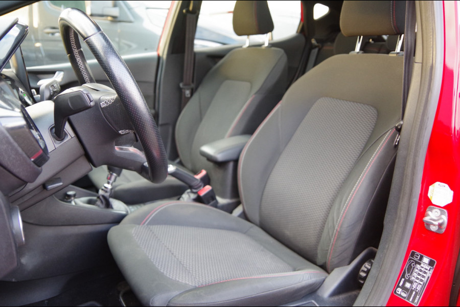 Ford Fiesta 1.0 EcoBoost Vignale ST-line 125PK, PANO, STOELVERWARMING, ADAPT. CRUISE, CLIMA, NAVI, PARKEERSENSOREN