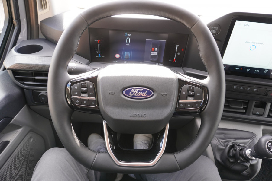 Ford Transit Custom 320L 2.0 TDCI 136PK L2H1 Trail DubbelCabine Schuifdeur L/R Nr. V090 | Airco | Adap | Navi| Camera | Blis | 20 inch LM velgen | DEMO