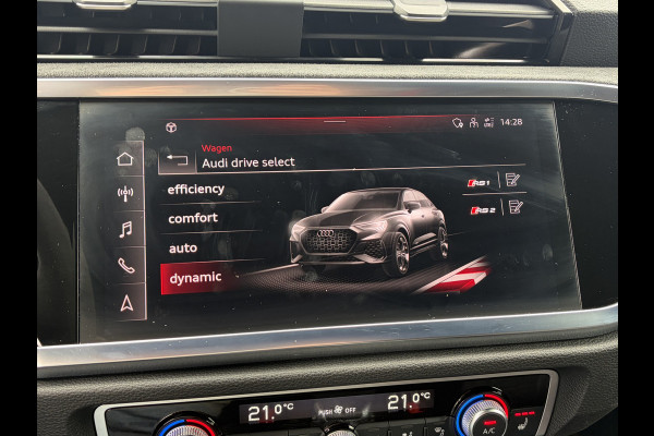 Audi Q3 Sportback TFSI RS Pano.dak Carplay Pano.dak Trekhaak Sportzetels 21Inch