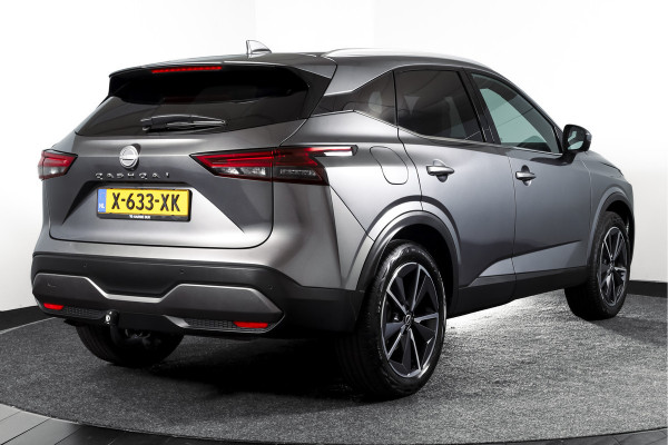 Nissan QASHQAI 1.3 MHEV 140 PK Tekna Orig. NL | Panodak | Elek. Stoel | Elek. Klep | Adapt. Cruise | PDC | 360 Camera | NAV + App. Connect | ECC | Trekhaak | LM 19" |