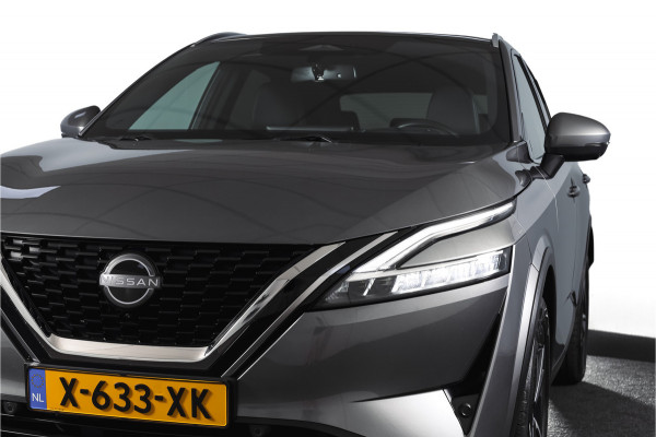 Nissan QASHQAI 1.3 MHEV 140 PK Tekna Orig. NL | Panodak | Elek. Stoel | Elek. Klep | Adapt. Cruise | PDC | 360 Camera | NAV + App. Connect | ECC | Trekhaak | LM 19" |