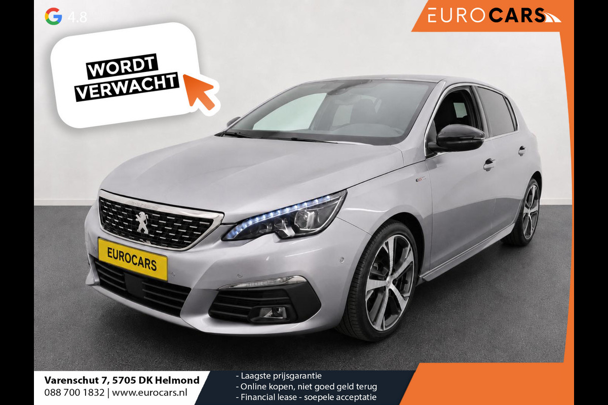 Peugeot 308 1.2 PureTech GT-Line Panoramadak Navigatie Apple Carplay Android Auto Camera Parkeerhulp Adaptive Cruise Control Dodehoekassistent Xenon Climate Control Lichtmetalen velgen