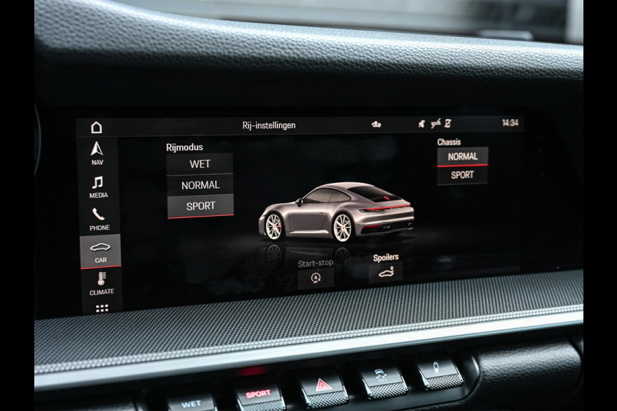 Porsche 911 3.0 Carrera | Panoramadak | Dealeronderhouden | 360 Camera | Ambiance Interieur | Stoel + Stuurverwarming | Elektrisch Verstelbare Stoelen |