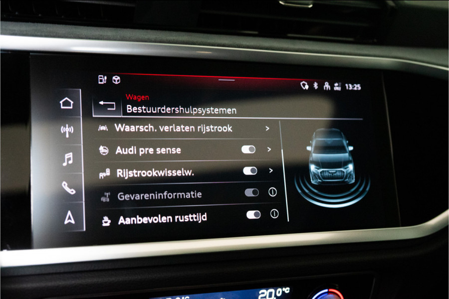 Audi Q3 Sportback 45 TFSI e Edition 245PK | Pano | Sfeer | Sonos | Dodehoek | Carplay | 12 MND Garantie