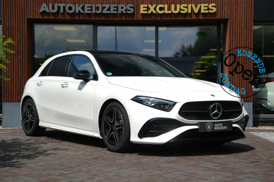 Mercedes-Benz A-Klasse 250 4MATIC AMG Line Panoramadak Ambient Widescreen HeadUp AMG Pakket Keyless Memory Facelift