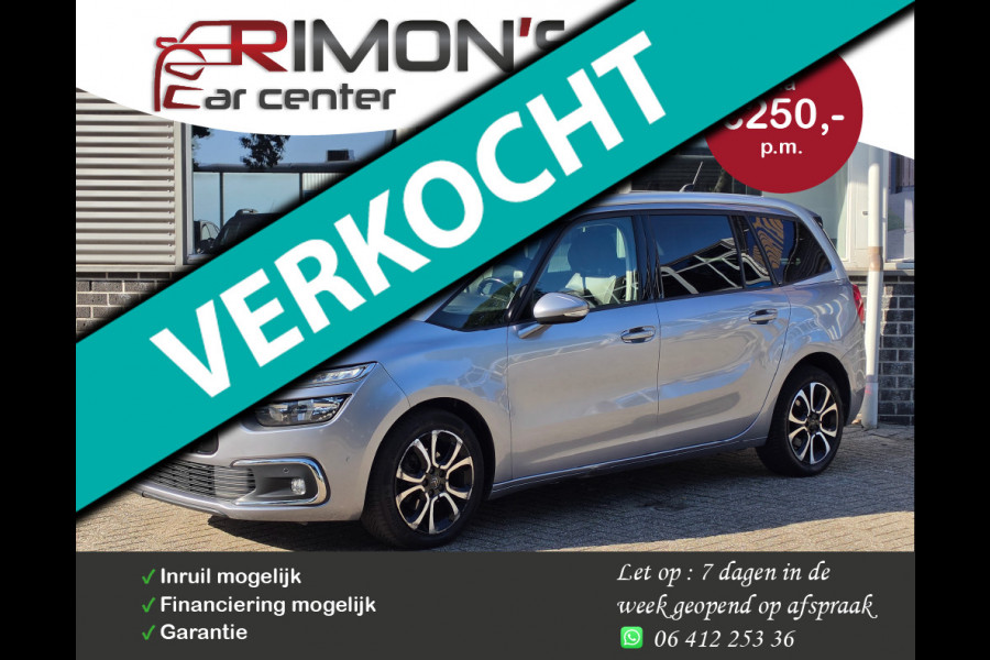 Citroën Grand C4 Spacetourer 1.2 PureTech Aut New D-Riem 7p Camera Navi Stoelmassage