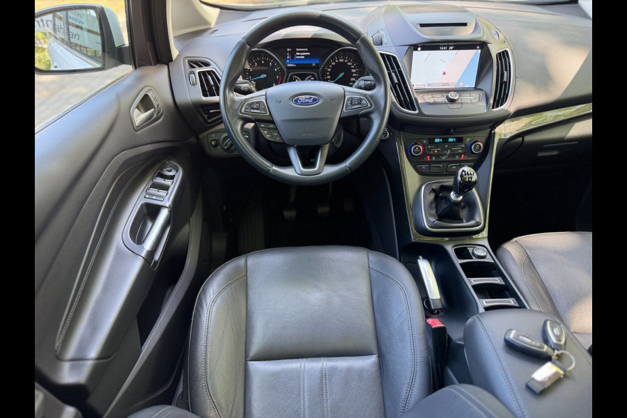Ford Grand C-Max 1.0 Titanium 7 zits PANO Leer Facelift Vol Dealer onderhouden