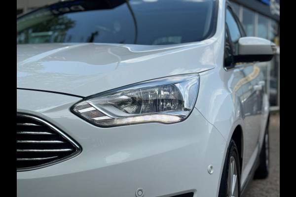 Ford Grand C-Max 1.0 Titanium 7 zits PANO Leer Facelift Vol Dealer onderhouden