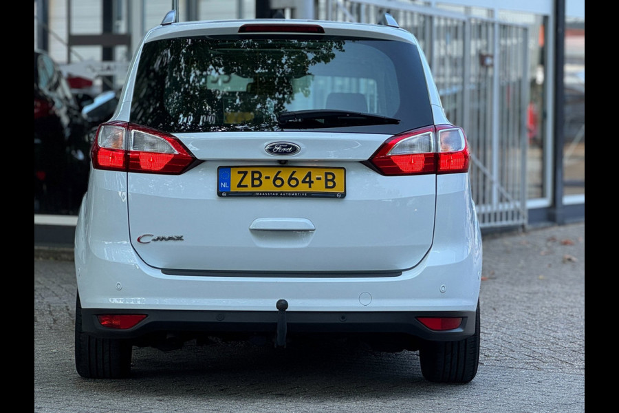 Ford Grand C-Max 1.0 Titanium 7 zits PANO Leer Facelift Vol Dealer onderhouden