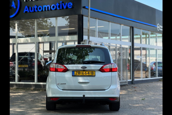 Ford Grand C-Max 1.0 Titanium 7 zits PANO Leer Facelift Vol Dealer onderhouden