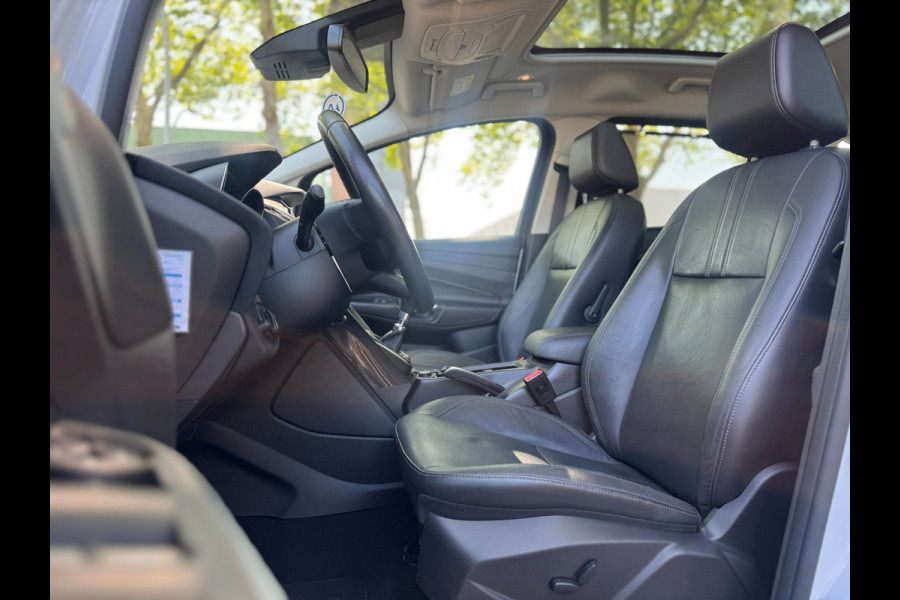 Ford Grand C-Max 1.0 Titanium 7 zits PANO Leer Facelift Vol Dealer onderhouden