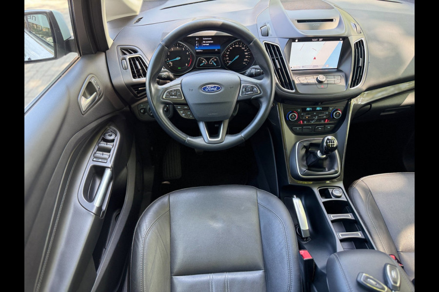 Ford Grand C-Max 1.0 Titanium 7 zits PANO Leer Facelift Vol Dealer onderhouden