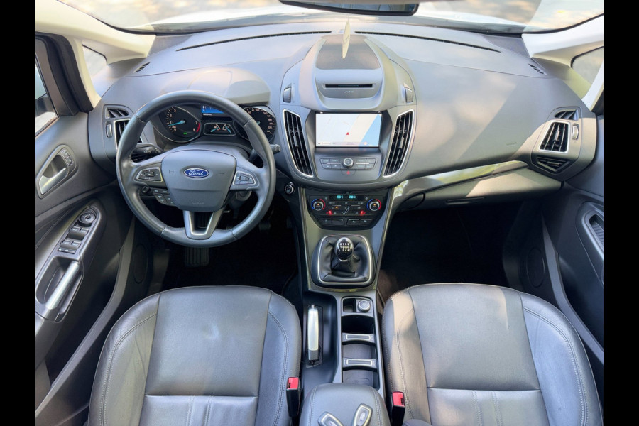 Ford Grand C-Max 1.0 Titanium 7 zits PANO Leer Facelift Vol Dealer onderhouden