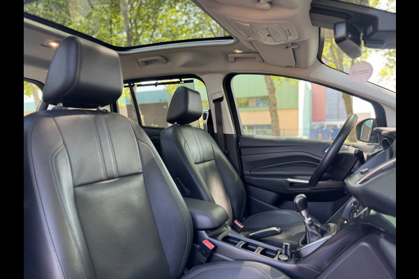 Ford Grand C-Max 1.0 Titanium 7 zits PANO Leer Facelift Vol Dealer onderhouden