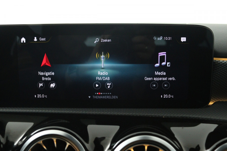 Mercedes-Benz A-Klasse 250 e Business Solution Luxury Limited (STOELVERWARMING, SFEERVERLICHTING, CAMERA, CRUISE CONTROL)