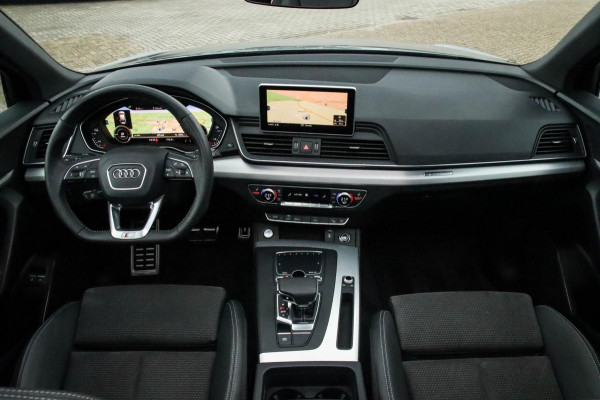 Audi Q5 55 TFSI e Quattro Competition Pro Line S S-Line 367pk Automaat! 1e|DLR|Panoramadak|Virtual Cockpit|LED Matrix|ACC|Black|21