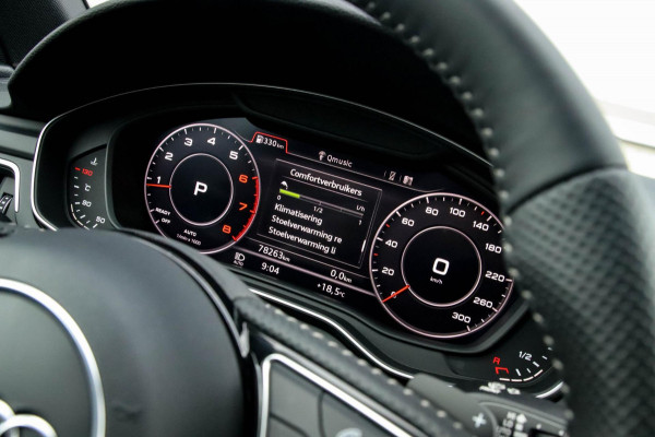 Audi A4 Avant 40 2.0TFSI S line Black Edition Facelift 190pk S-Tronic! 1e Eig|DLR|Panoramadak|Virtual Cockpit|Leder|LED|Black|19