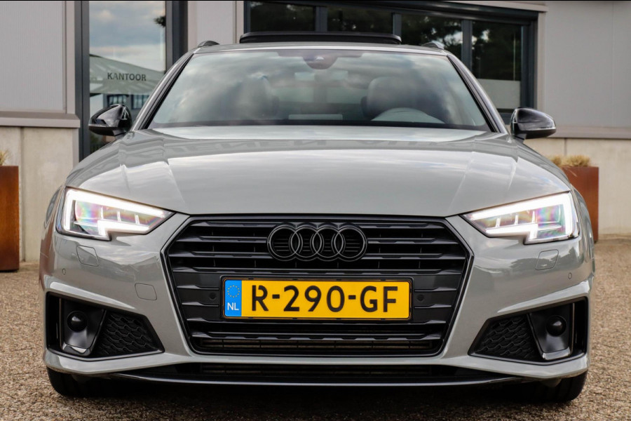 Audi A4 Avant 40 2.0TFSI S line Black Edition Facelift 190pk S-Tronic! 1e Eig|DLR|Panoramadak|Virtual Cockpit|Leder|LED|Black|19