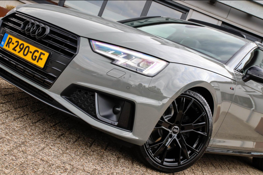 Audi A4 Avant 40 2.0TFSI S line Black Edition Facelift 190pk S-Tronic! 1e Eig|DLR|Panoramadak|Virtual Cockpit|Leder|LED|Black|19