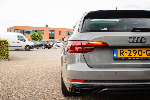 Audi A4 Avant 40 2.0TFSI S line Black Edition Facelift 190pk S-Tronic! 1e Eig|DLR|Panoramadak|Virtual Cockpit|Leder|LED|Black|19