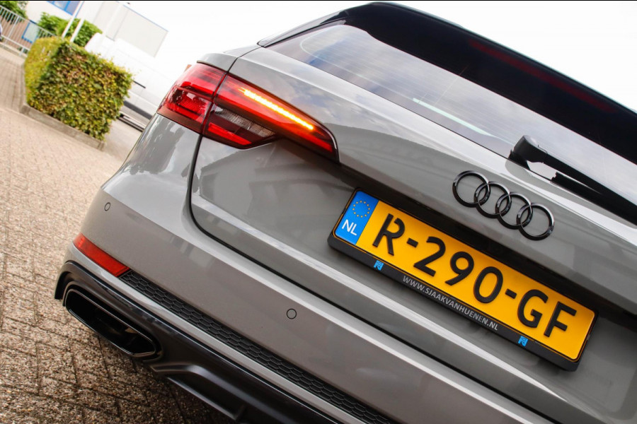 Audi A4 Avant 40 2.0TFSI S line Black Edition Facelift 190pk S-Tronic! 1e Eig|DLR|Panoramadak|Virtual Cockpit|Leder|LED|Black|19