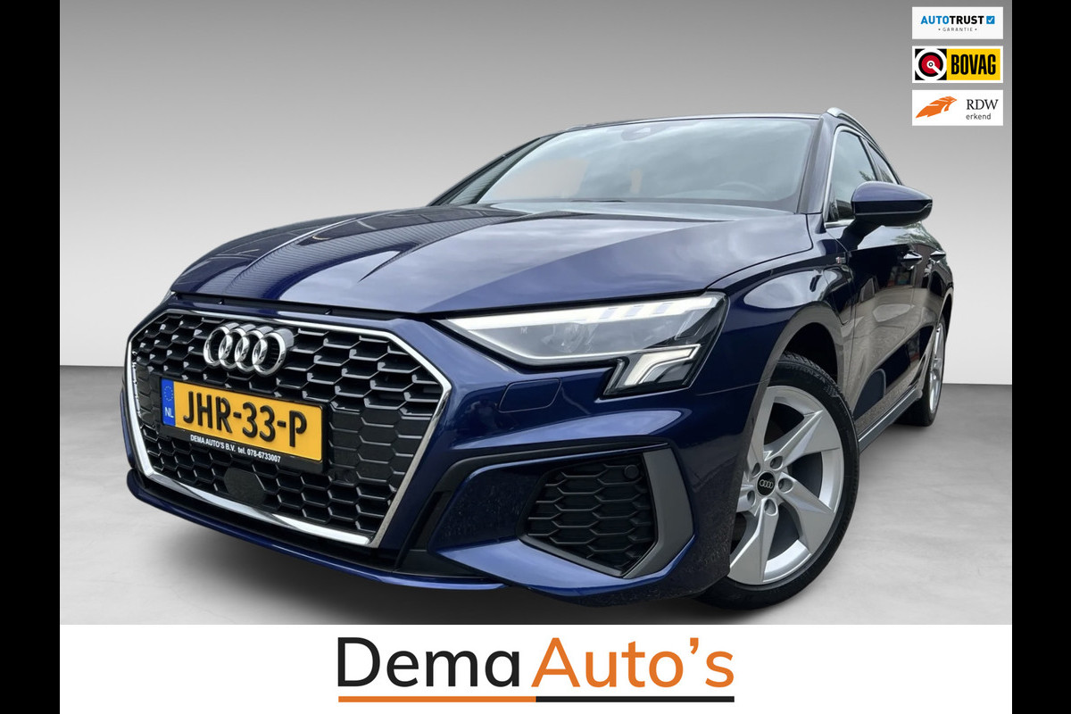 Audi A3 Sportback 40 TFSI 2X S-LINE SOH-TEST/V-COCKPIT/DAB/CARPLAY/NAVI/LED/SFEERVERL///