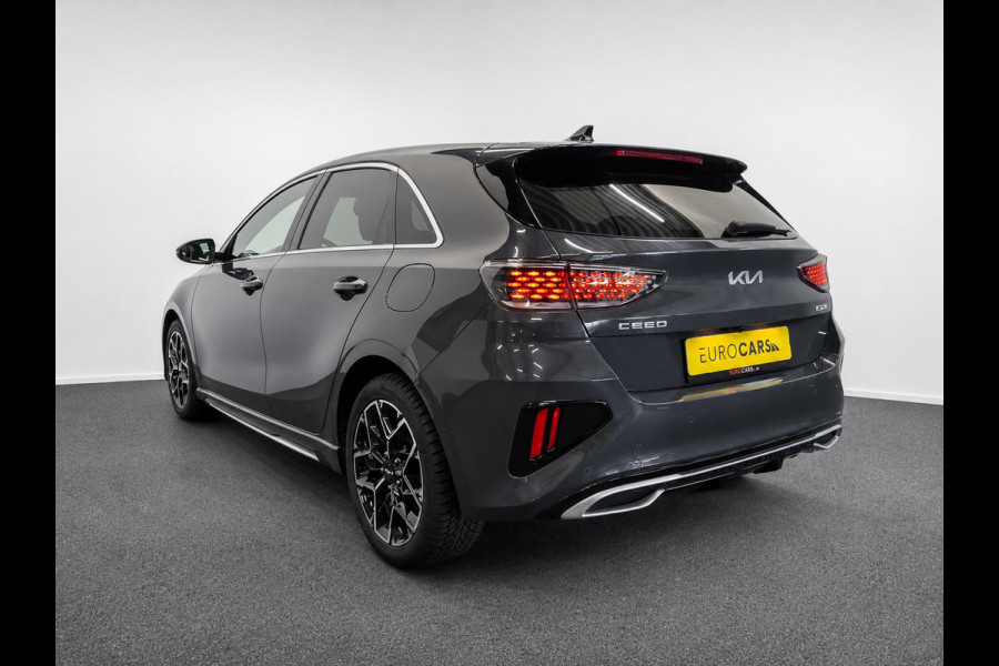 Kia Ceed 1.0 T-GDi GT-Line Panoramadak Navigatie Apple Carplay Android Auto Camera Parkeerhulp achter Adaptive Cruise Control Stoel- en stuurverwarming Stoelventilatie Dodehoekassistent Climate Control Lichtmetalen velgen