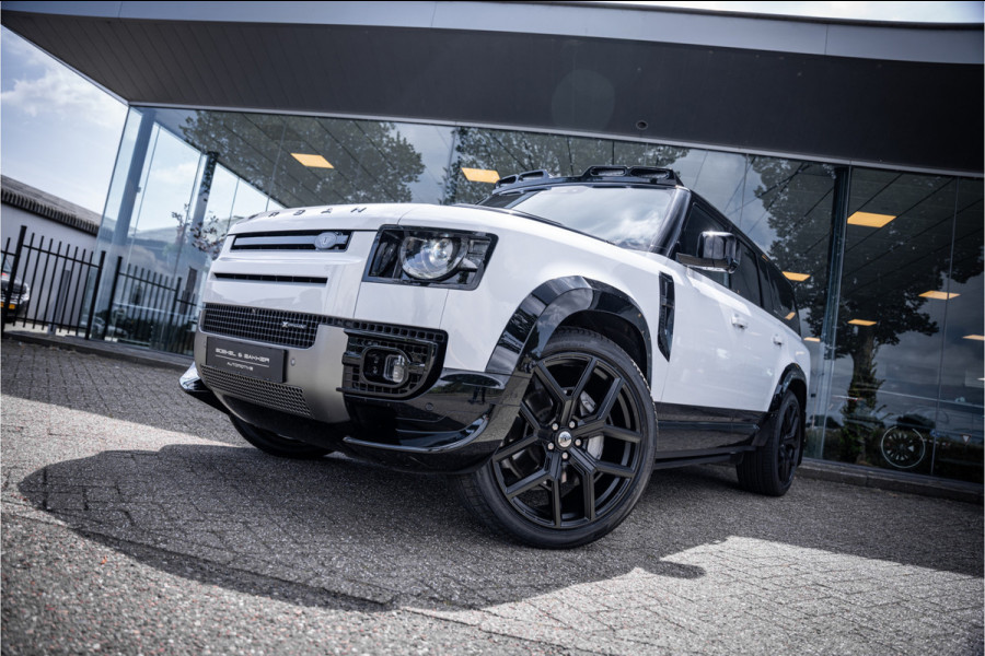 Land Rover Defender 130 3.0 P400 130 X-Dynamic SE 8-p ** Panodak ** Trekhaak ** Meridian ** Treeplanken ** URBAN ** Memory ** 23 inch ** Ventilatie